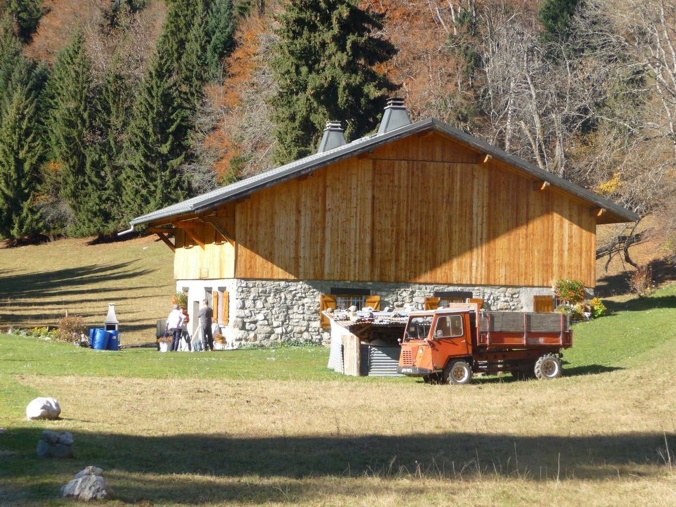 Les chalets de la Croix verte
