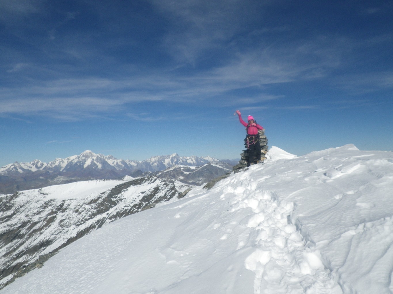 sommet: 30 cm de neige