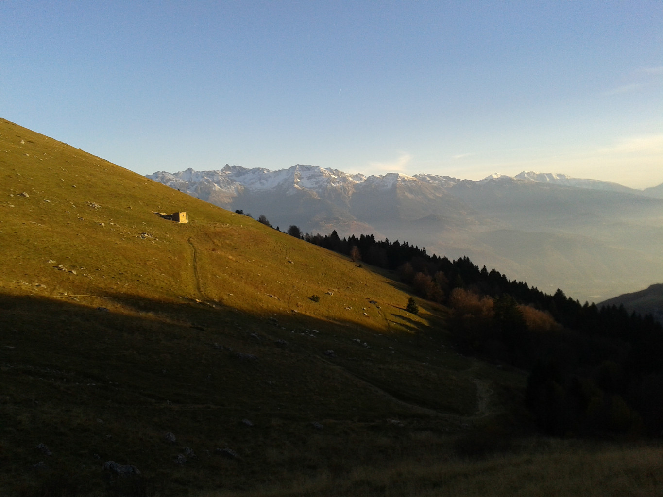 La prairie et Belledonne
