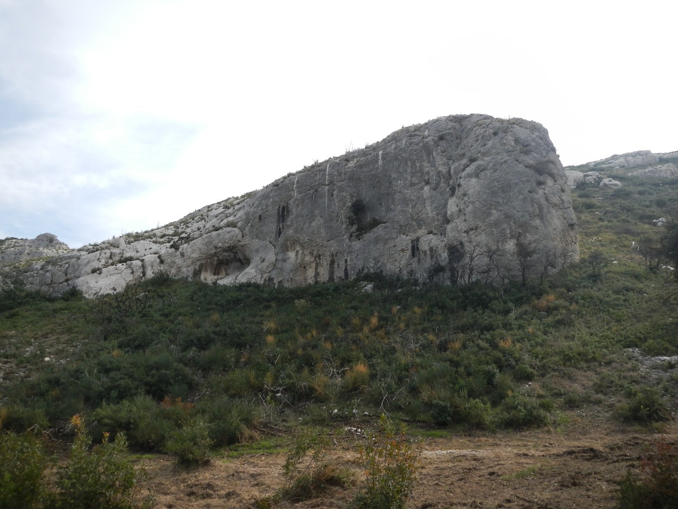 Orgon, secteur Petit Mur