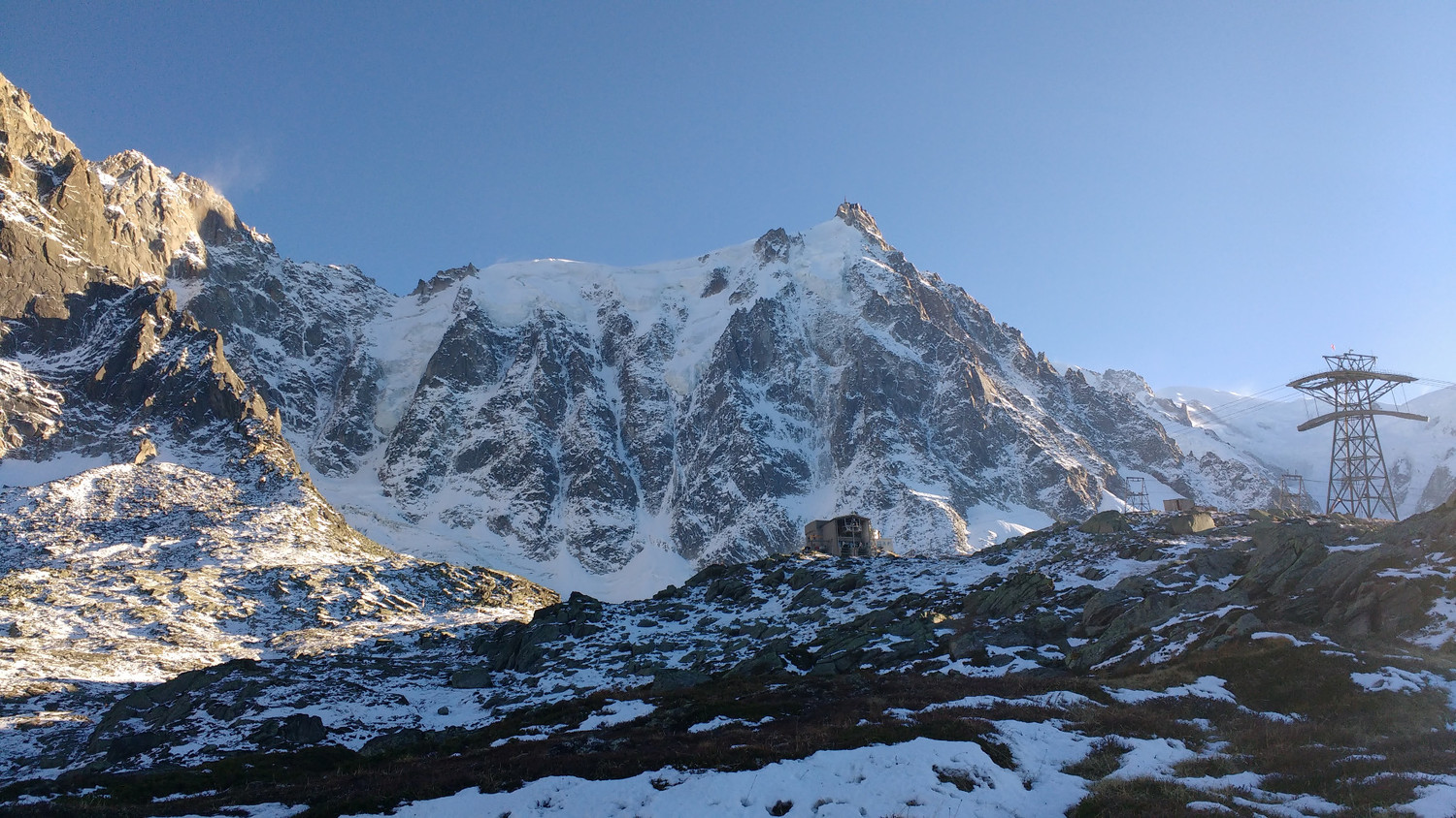 Face N de l'aiguille