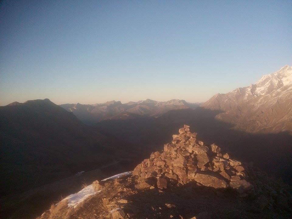 cairn au sommet