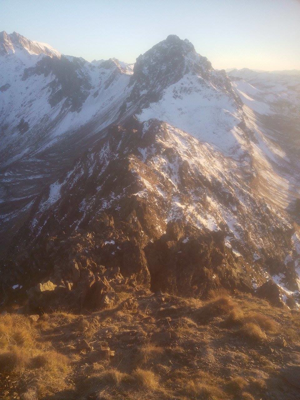 l'arete en enfilade