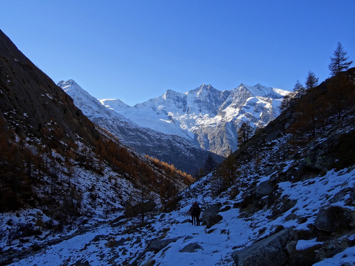 Salendo al rifugio