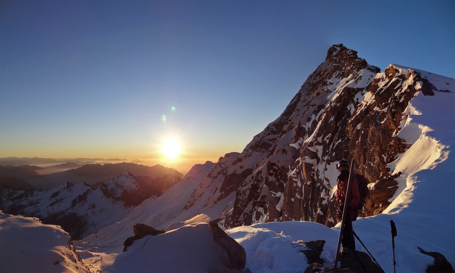 Alba allo Zwischbergenpass