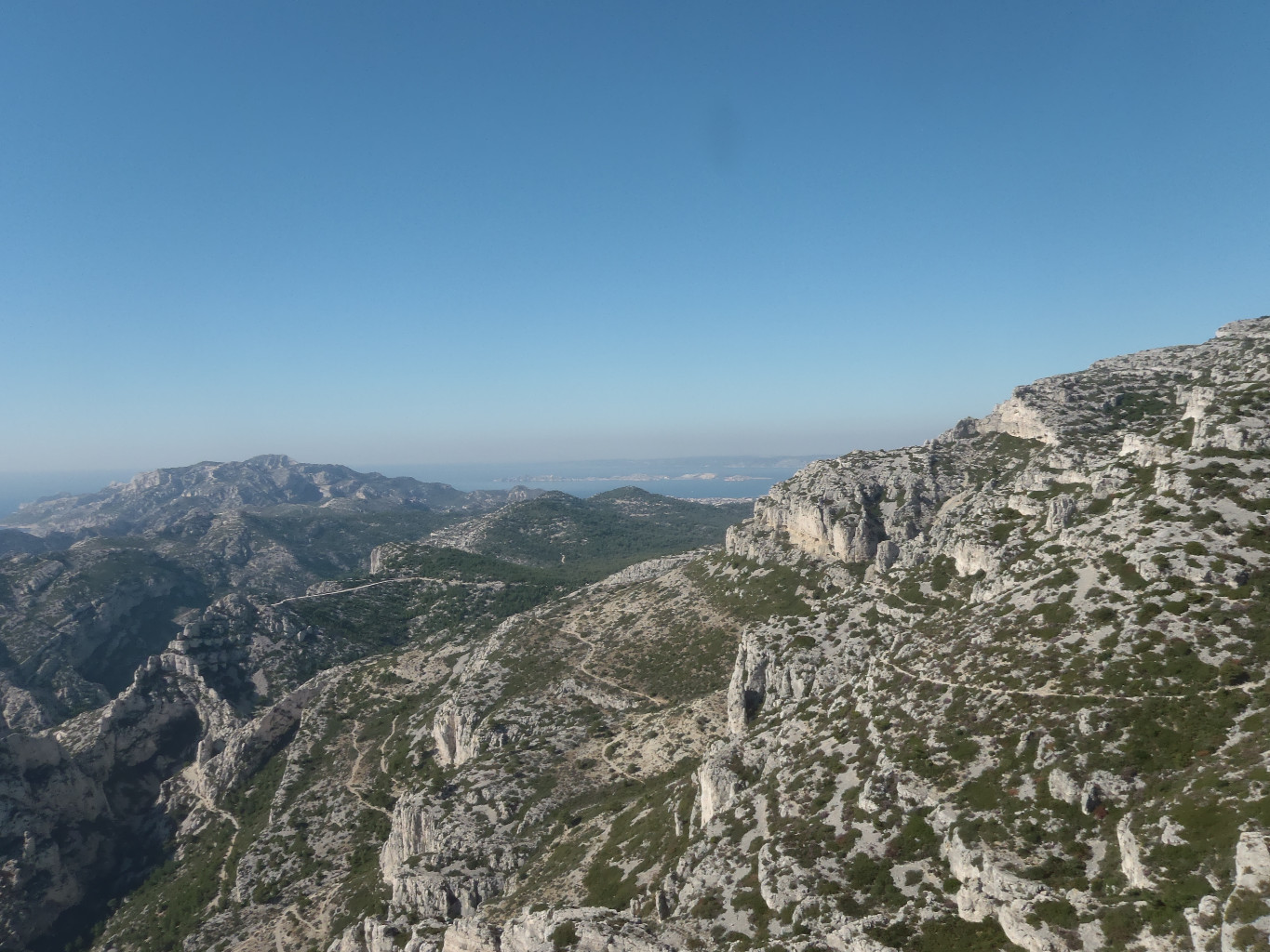 8-vue en direction de marseille