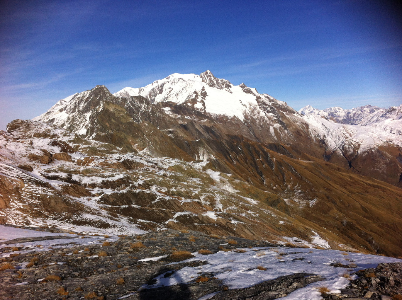 Tete Nord des Fours depuis les chapieux