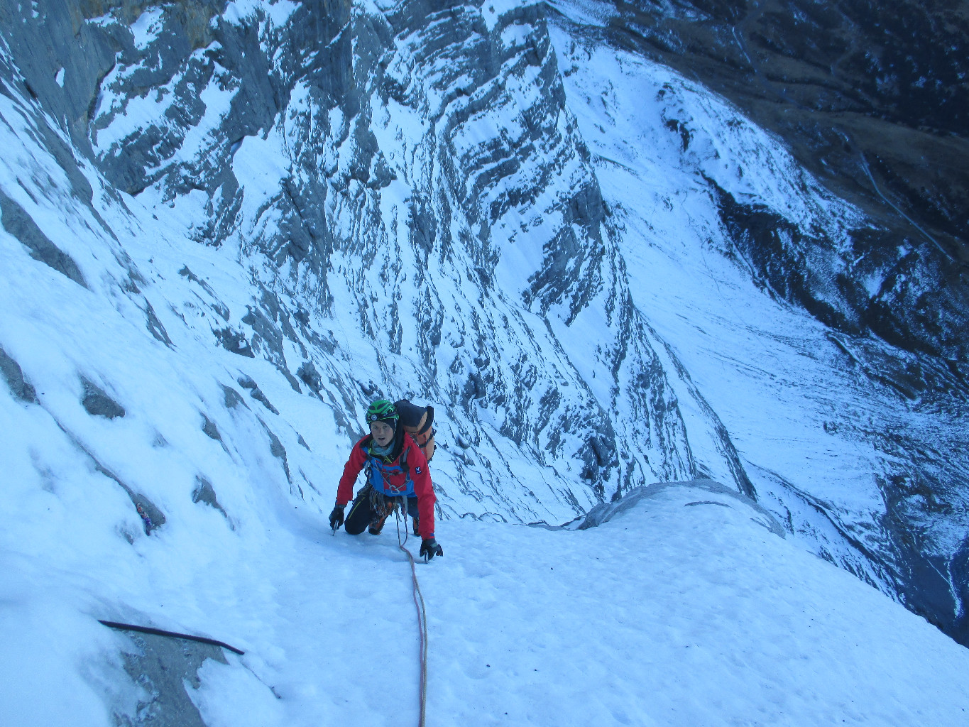 Eiger Face N Voie Heckmair