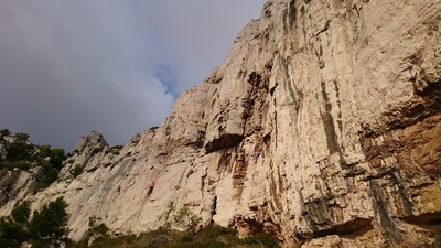 Secteur Nid d'AIgle à la Melette, Calanques