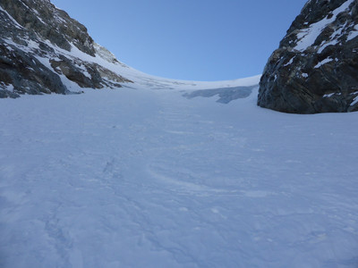 Encore de la poudre dans le premier tiers supérieur