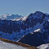 Montagne d'Areng depuis pic de Mont Aspet