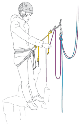 Descendre en rappel - 7 Descendre en rappel - 7