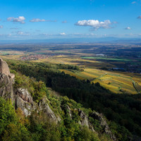 Vue depuis le château du Saint-Ulrich