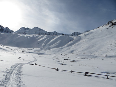 Just below Pforzheimer Hütte