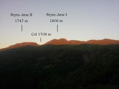 Massif du Peyre-Arse Massif du Peyre-Arse