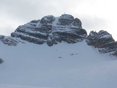 Hohe Dachstein with ski depot