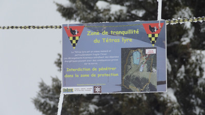 Carte des 2 zones de protection