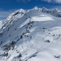 Bostan et les Terres Maudites depuis la Pointe de la Golèse