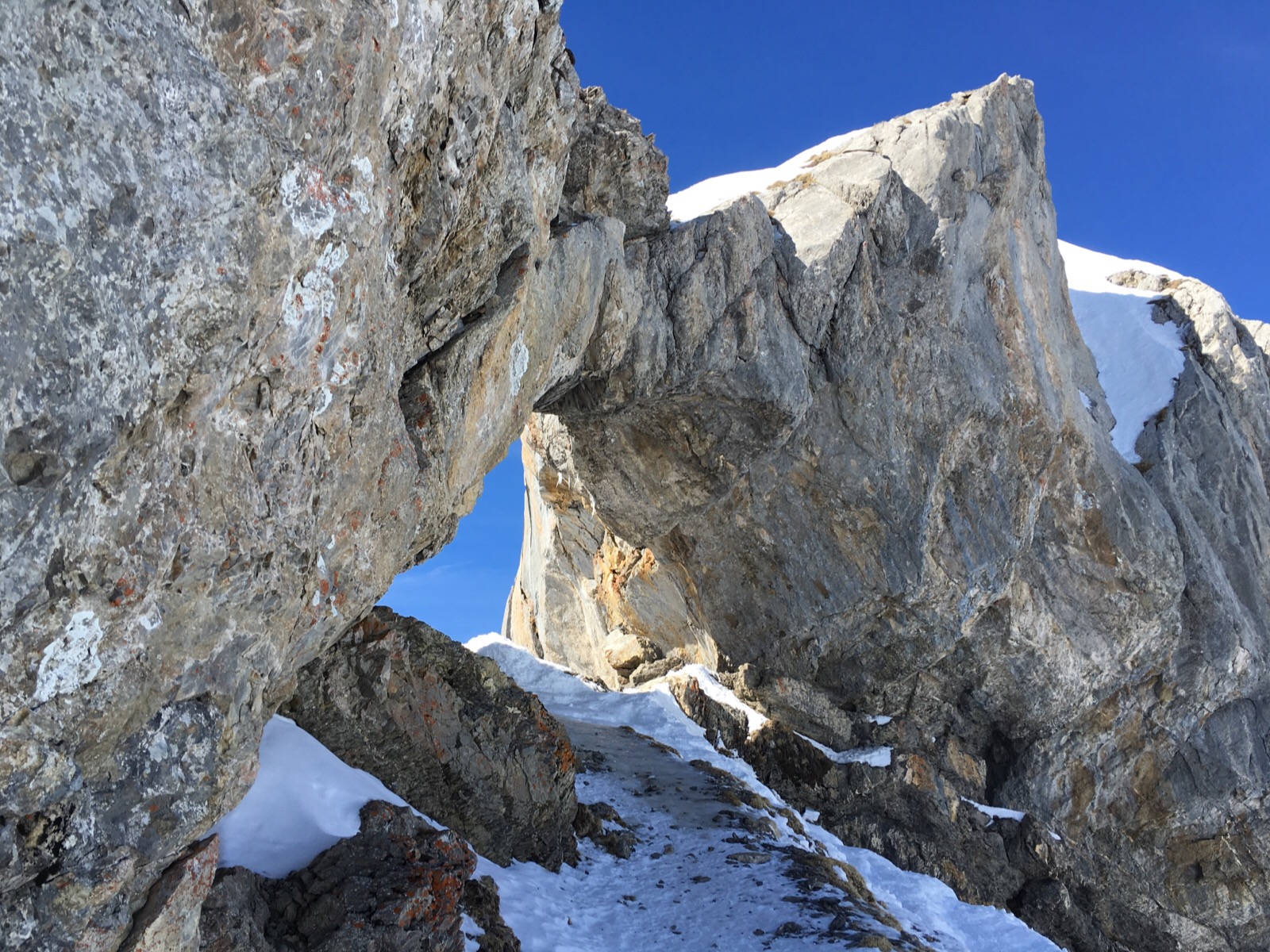 Trou de la Mouche côté NE glace, mais se contourne