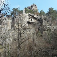 Vue depuis les gorges