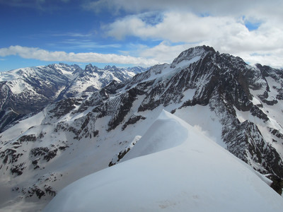 Muzelle et Ecrins du sommet