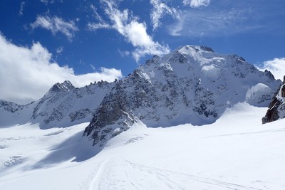 Aiguille d'Argentière, face Nord Aiguille d'Argentière, face Nord