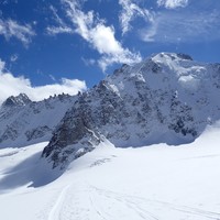 Aiguille d'Argentière, face Nord