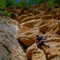 Escalade à Curis au Mont d'Or