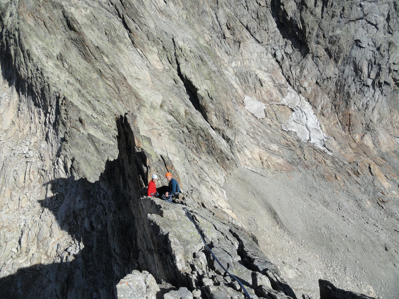 Aiguille Dibona : Arête N (voie normale) - Camptocamp.org