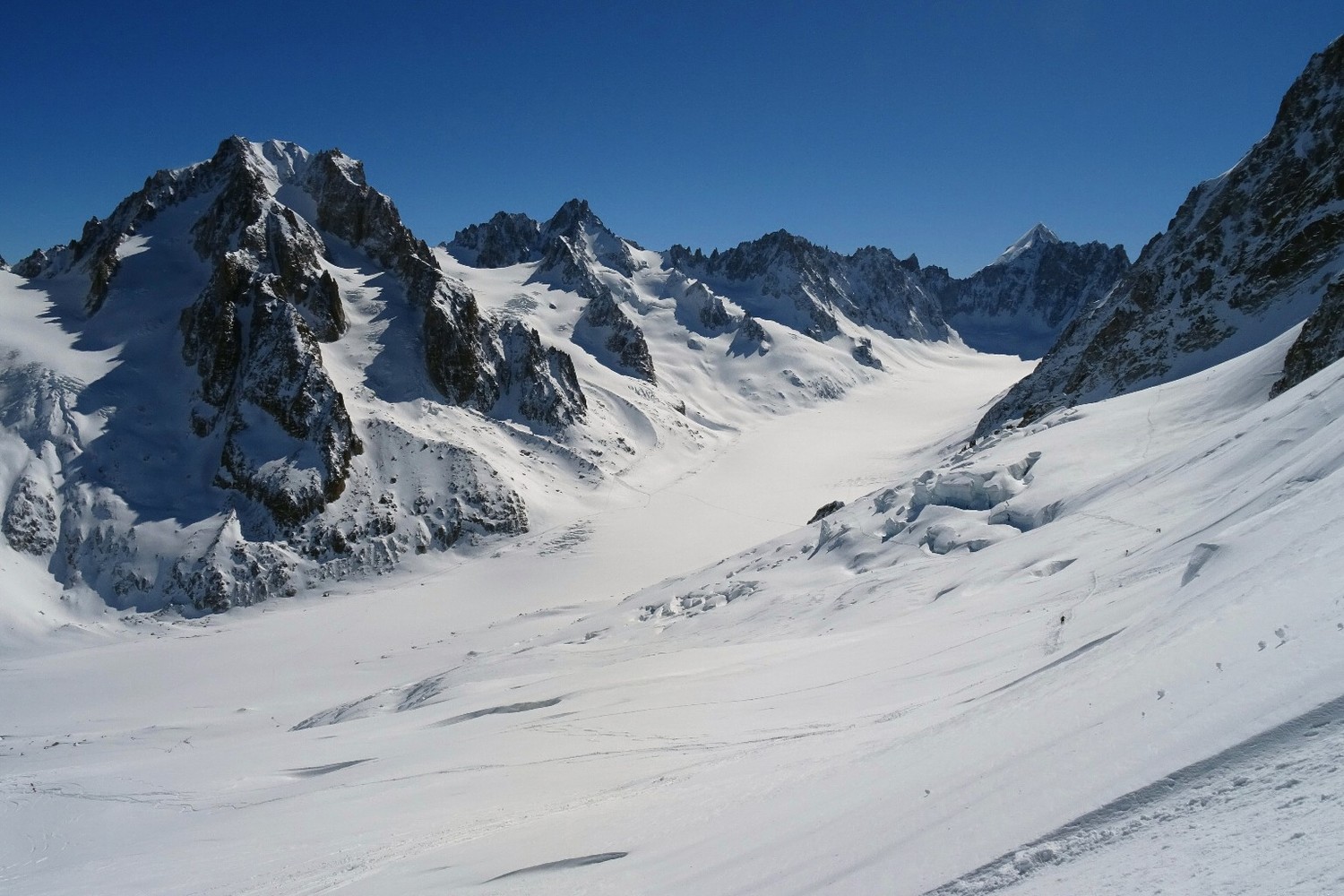 Fond du bassin d'Argentière