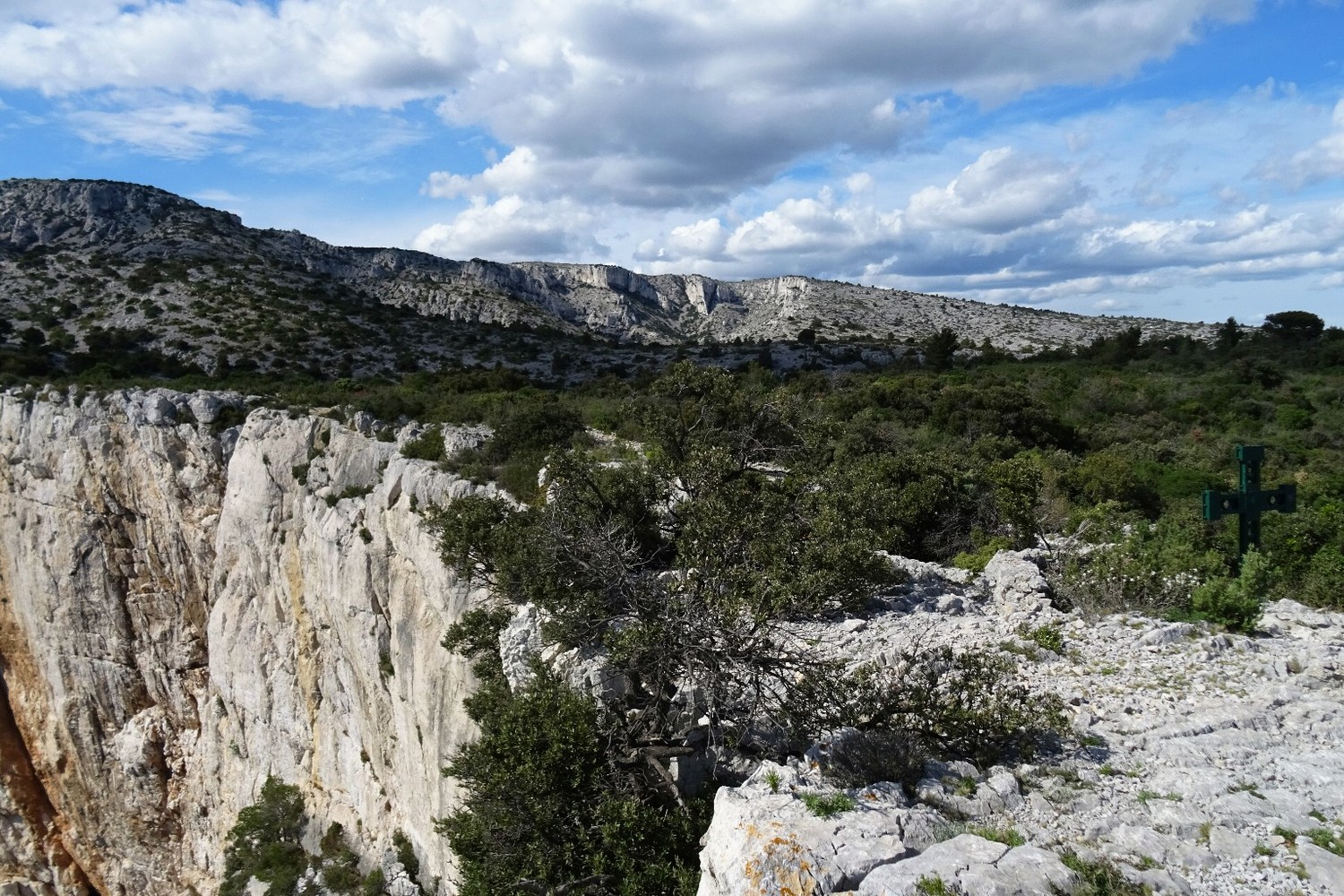Vue depuis le plateau de sortie