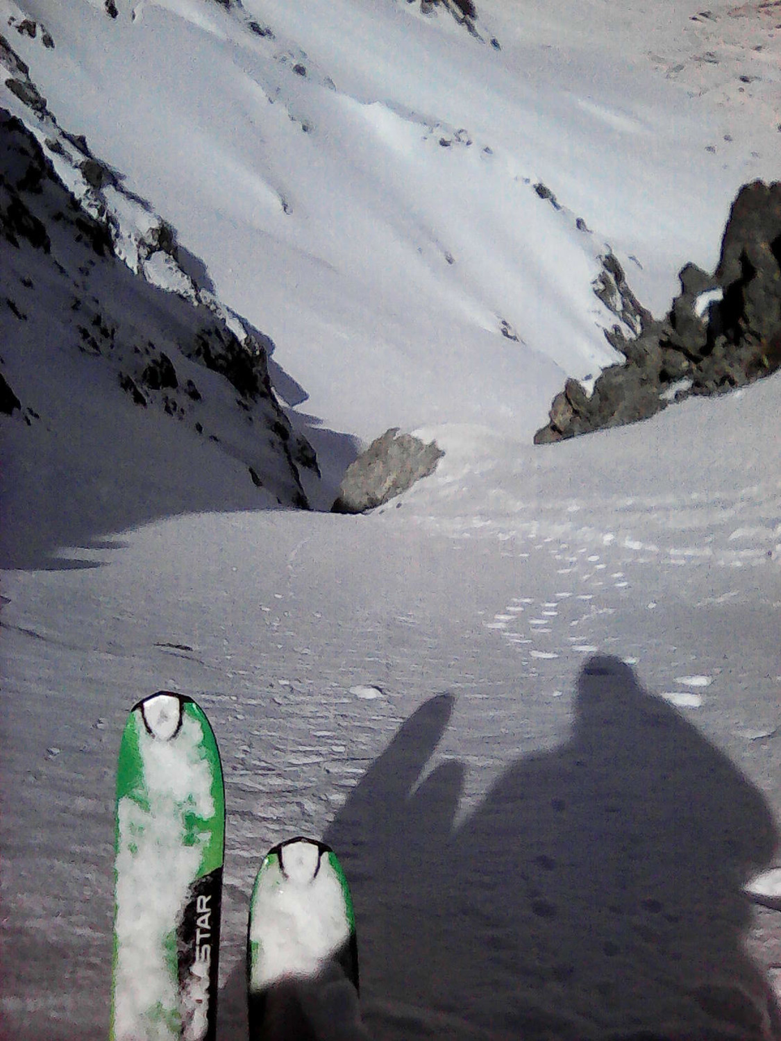 Après la traversée: ça plonge!