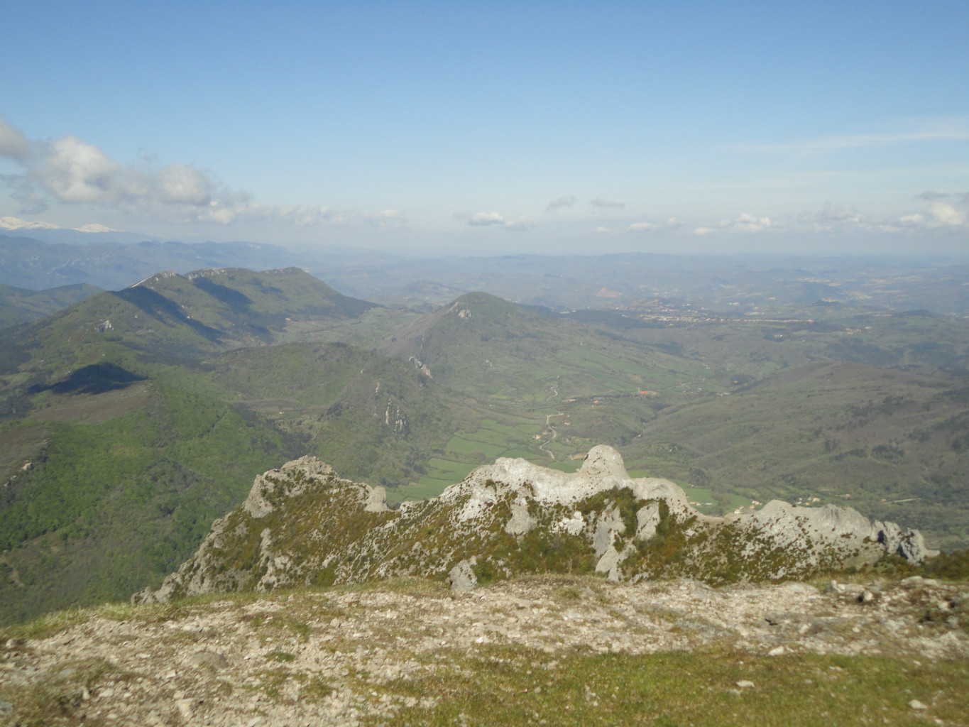 Vers la vallée de l'Aude.