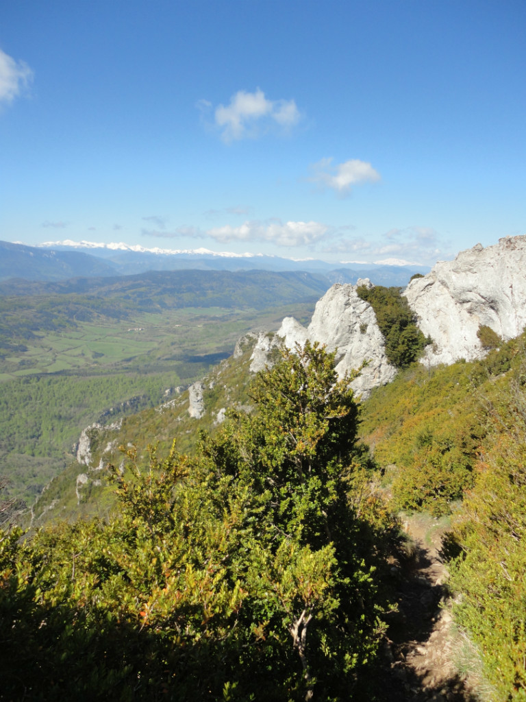 Dans la descente.