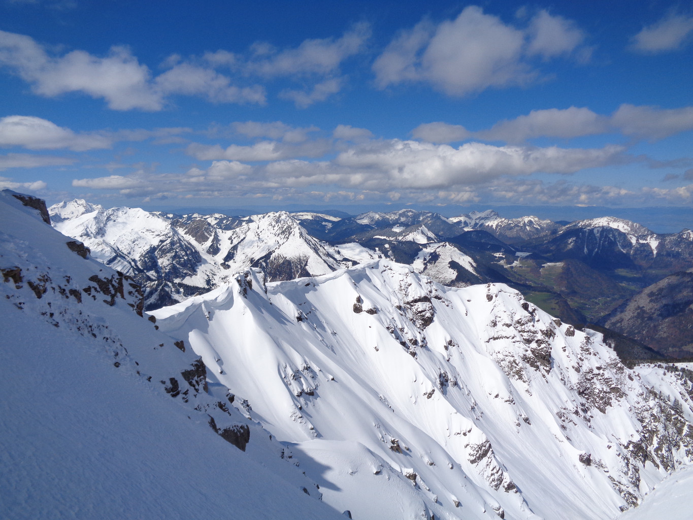 Croix de Belair depuis le couloir