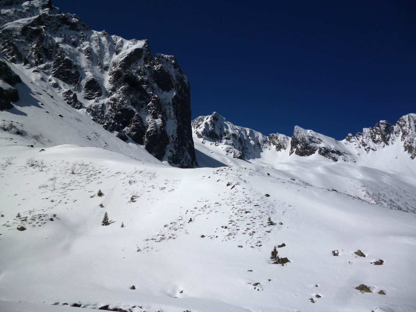 Depuis le refuge
