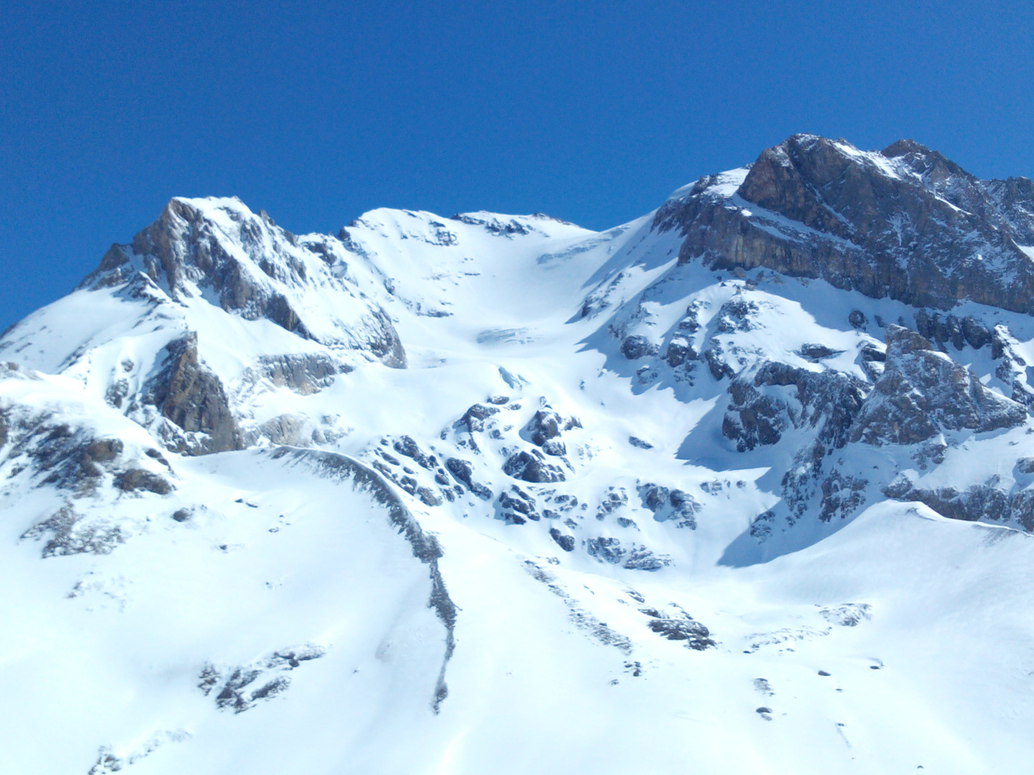 Grand Couloir (couloir Massini tracé)
