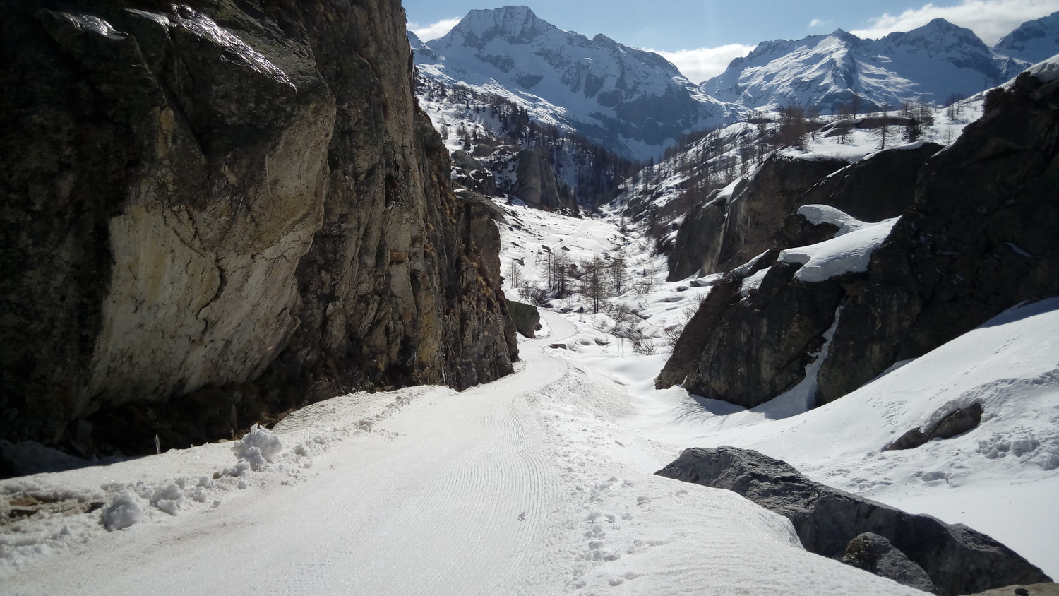 ottima pista in salita