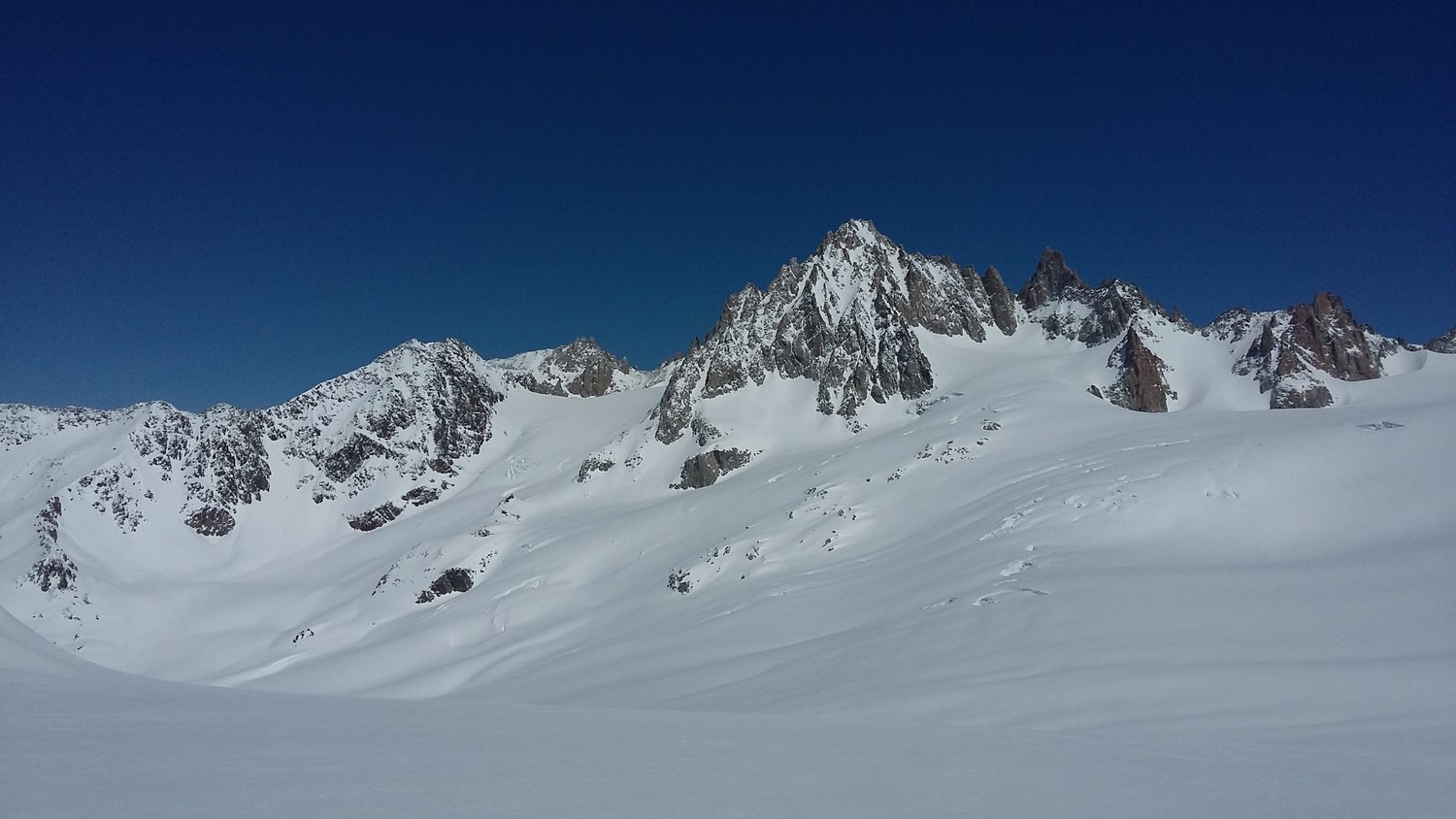 Sur le glacier du Tour