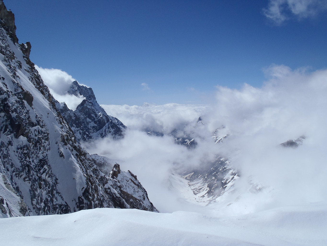 Au col, de l'autre côté