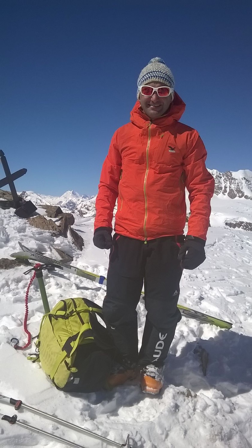 Andrea in cima