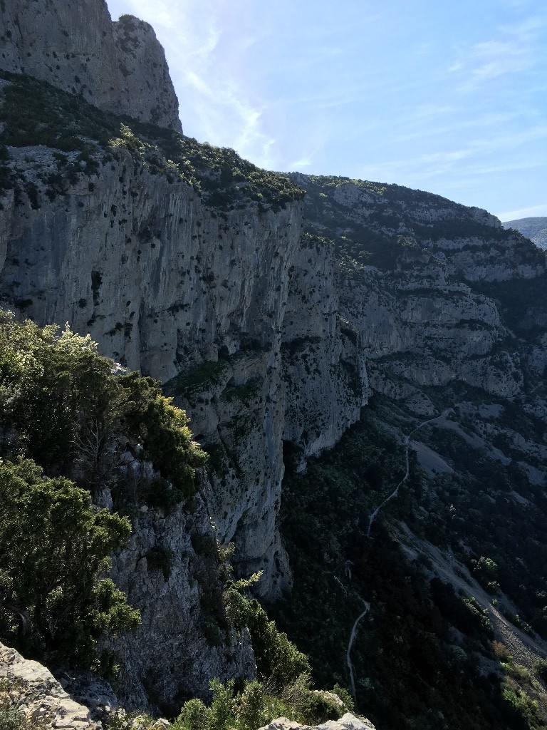 la face nord de profil