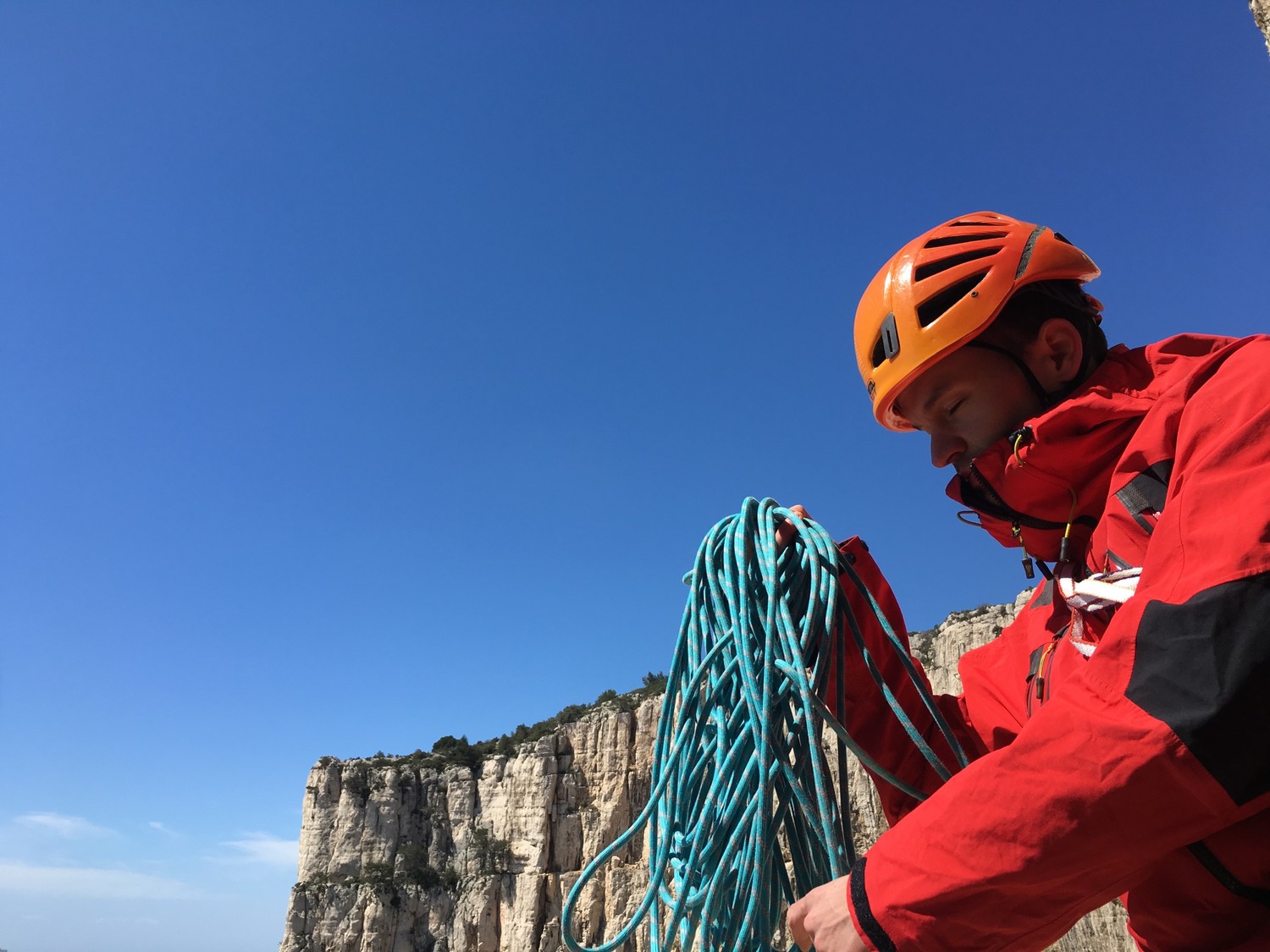 Démêlé avec la corde avant les rappels