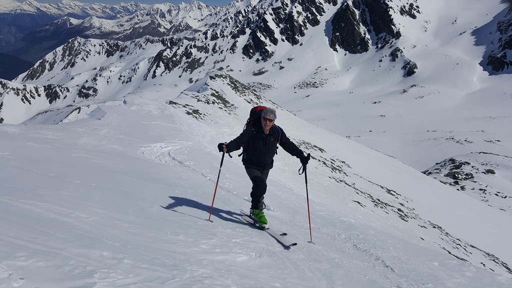 Arrivée au sommet