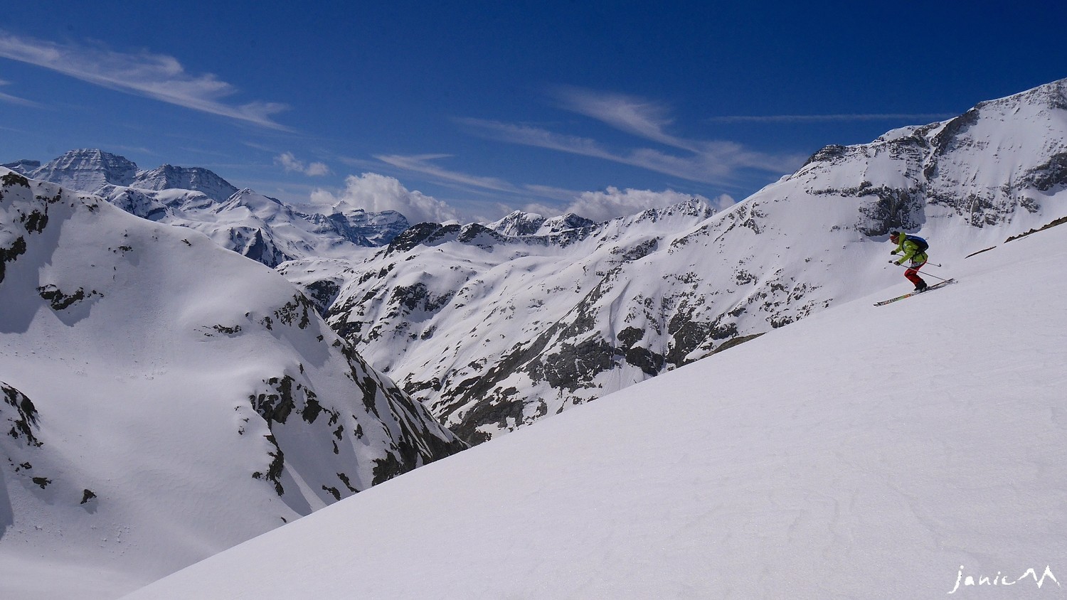 Sous le refuge de Baysselance