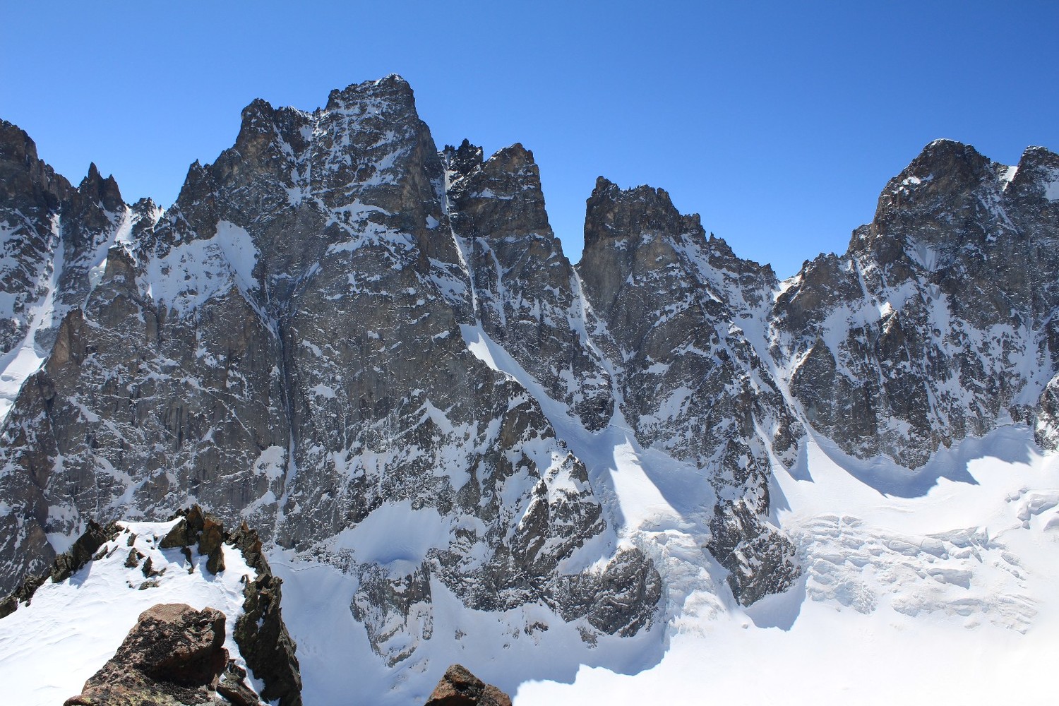 Les trois mythiques couloirs (plutôt secs)