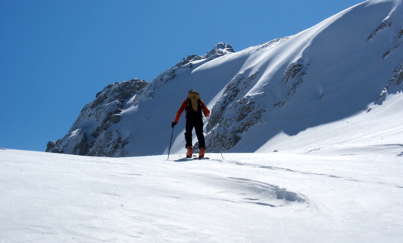 Arrivée au col des Pavies