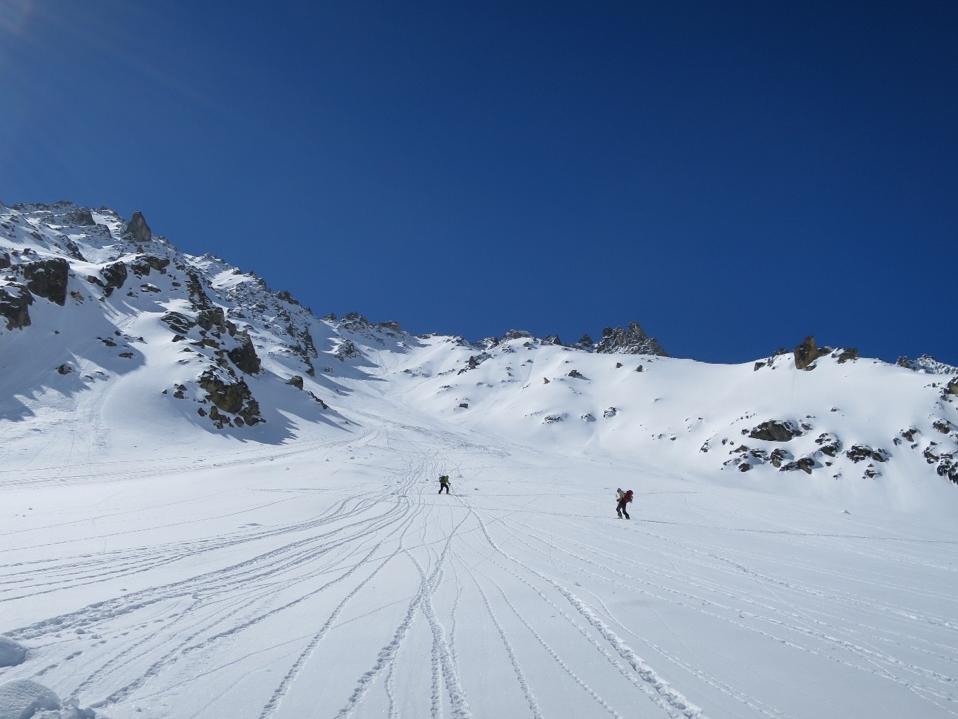 En bas du couloir Nord