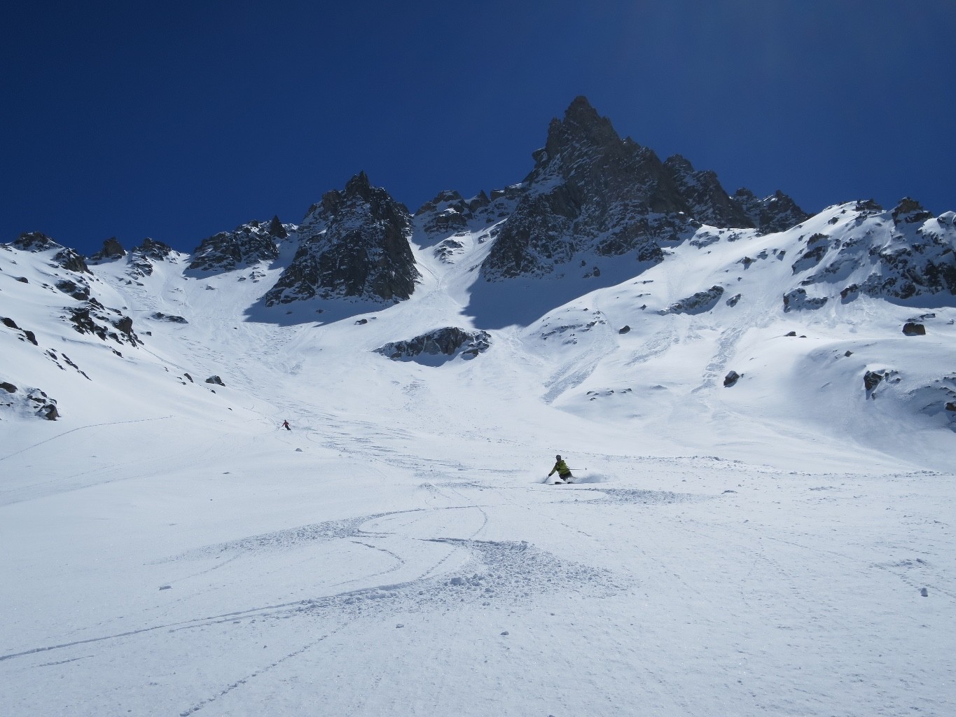 Vue d'ensemble du couloir NNW