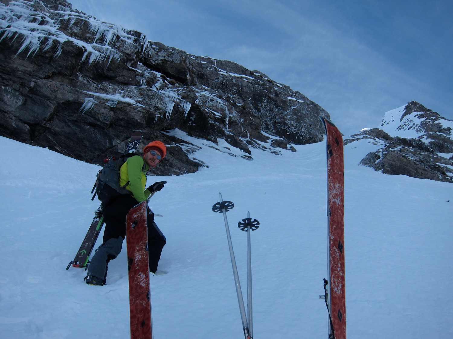 Sylvain à l'attaque du couloir